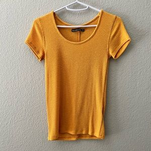 Abercrombie & Fitch Ribbed Short Sleeve